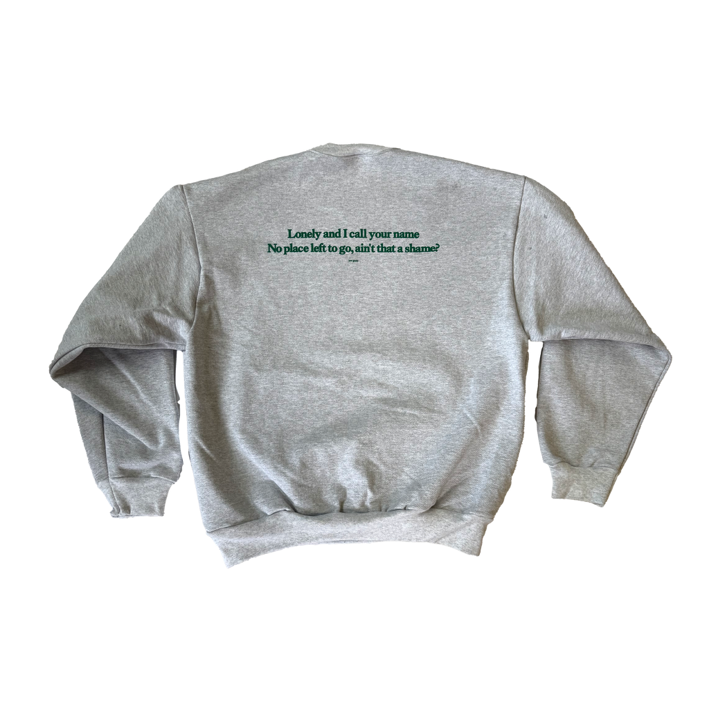 SO MANY ROADS ASH CREWNECK